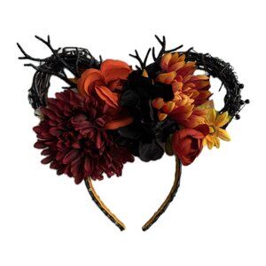 Custom Disney Mickey/Minnie Ears Headband - Fall Foliage Theme